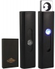 USB-зажигалка ELECTRO Z-7666 one arc BLK