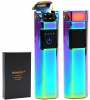 USB-зажигалка ELECTRO монитор Z-1133 dual arc CLR