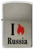 Зажигалка ZIPPO 205 I FLAME RUSSIA