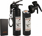 USB зажигалка ОГНЕТУШИТЕЛЬ Z-8297 брелок BLK