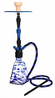 Кальян UNO 1w106 Black/Blue 70см
