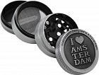 Гриндер для табака металл BULLDOG PH5915BS 4 части d 3,5 см  SLV