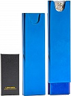 USB-зажигалка LTR-2/4334 слайдер BLU