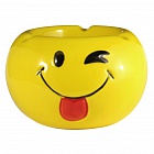 Пепельница Керамическая круглая Smile 9,5 см XD051Y-3