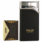 Зажигалка JINBO zt-b-015624 BLK/SLV