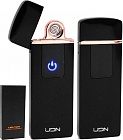 USB-зажигалка Z-1101  LED/сенсор BLK