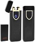 Эл.прикуриватель ELECTRO LED/сенсор Z-1106 dual arc BLK