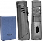 Зажигалка JOBON сигарная с пробойником турбо JBN-205 TTN