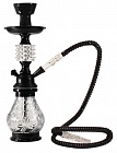 Кальян BBL 17B62C BLK/WHT 1 отвод 32 см
