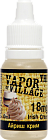 Е-жидкость VAPOR VILLAGE Айриш Крим 18 мг (10 мл)