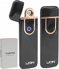 USB-зажигалка Z-1092  LED/сенсор BLK