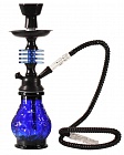 Кальян BBL 17B62A BLK/BLU 1 отвод 32 см