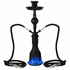 Кальян BBL SI17A29 BLU/MAT 2 отвода 50 см