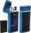 Эл.прикуриватель ELECTRO Z-1128 dual arc BLU