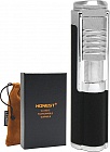 Зажигалка HONEST турбо HST 301-1 BLK BRSH
